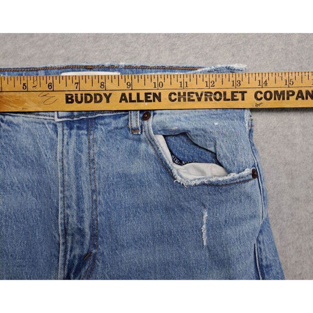 Abercrombie & Fitch Women's Jeans 27 The 90s Straight Ultra High Rise Distressed - Picture 10 of 13